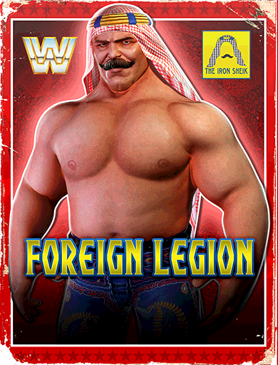 The Iron Sheik 'Foreign Legion' Poster